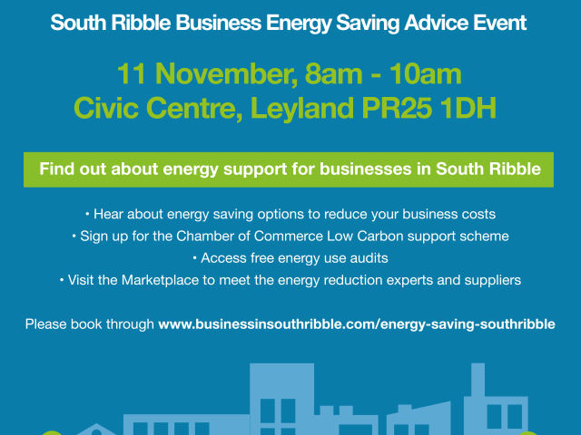 South Ribble Business Energy Saving Advice Event v2-01 Sociala News